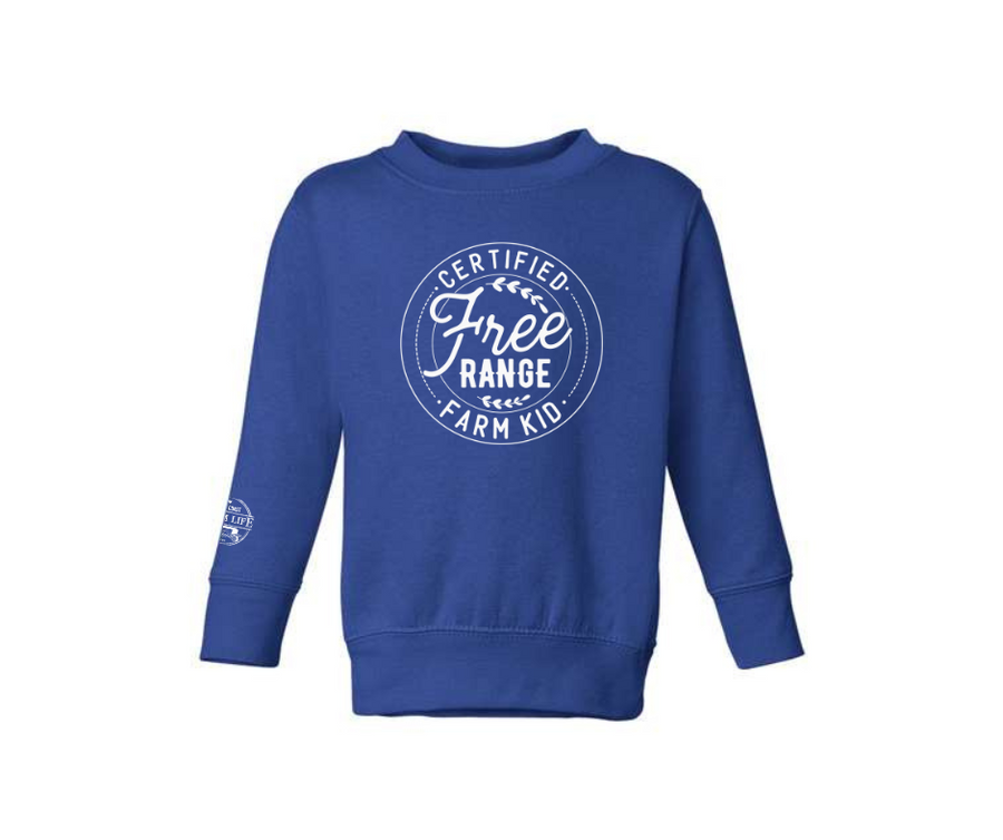 Toddler Free Range Farm Kid Crew Neck