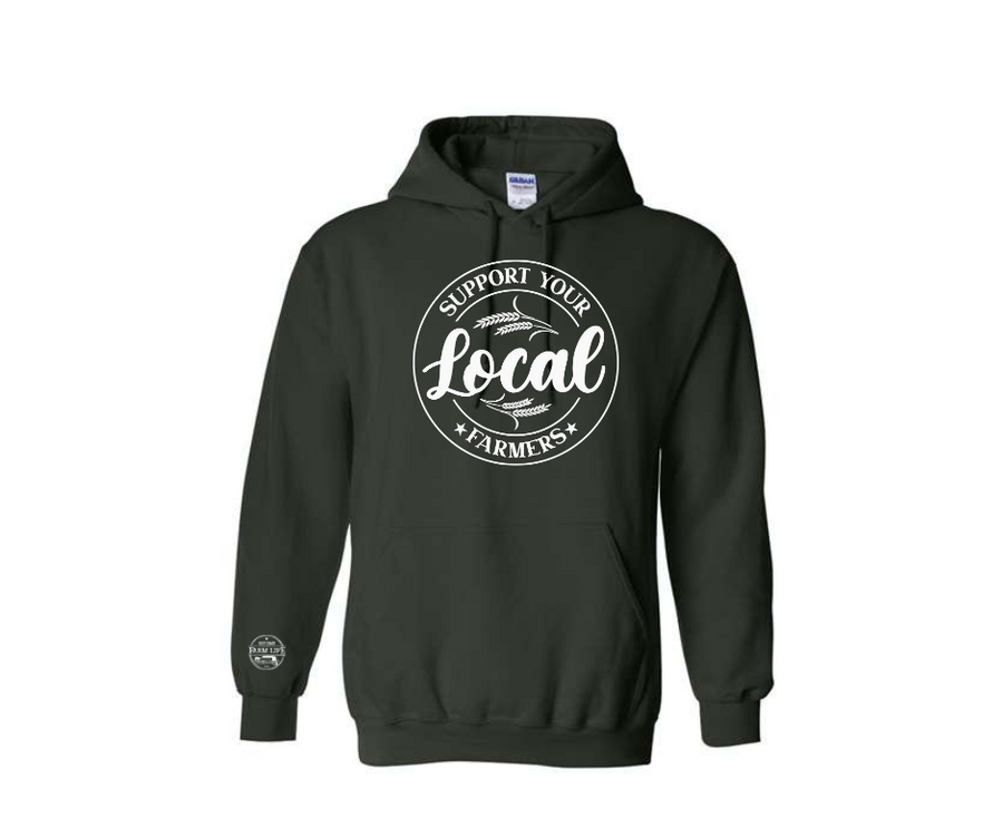 Support Your Local Farmers Hoodie